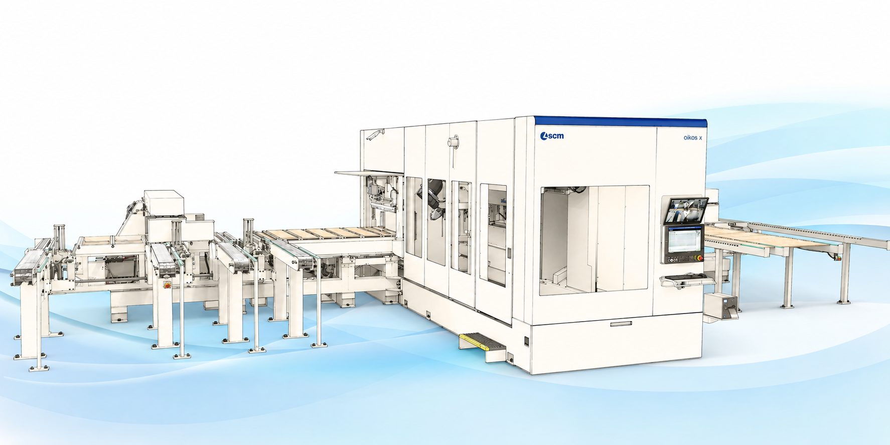 大断面加工機「OIKOS X」